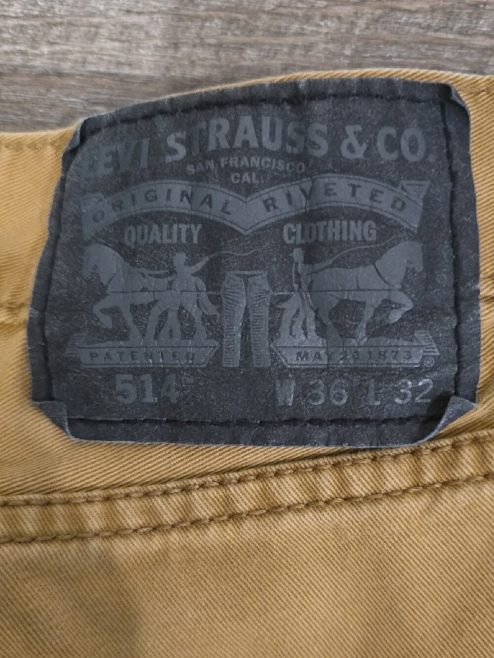 Men's Levi's Khaki Jeans